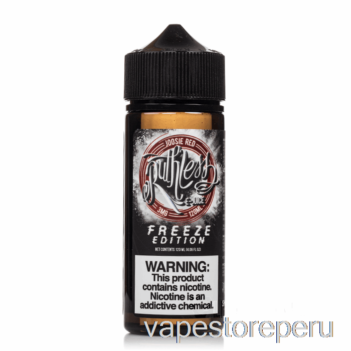 Vape Sin Nicotina Peru Joosie Red - Edición Congelada - Vapor Despiadado - 120ml 3mg